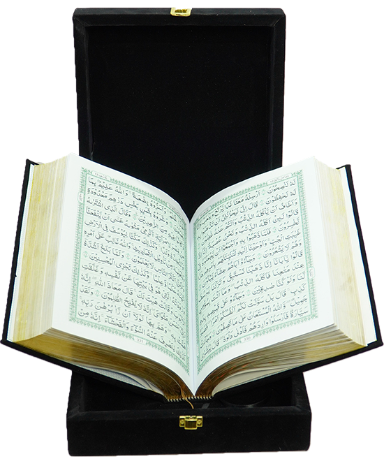 Al Quran Al Kareem - (Velvet Gift Packing)