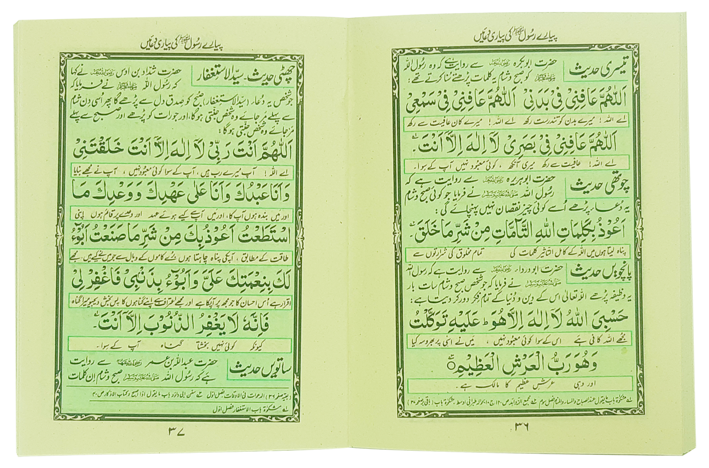 Pyaray Rasool Ki Pyari Duain Pocket Size
