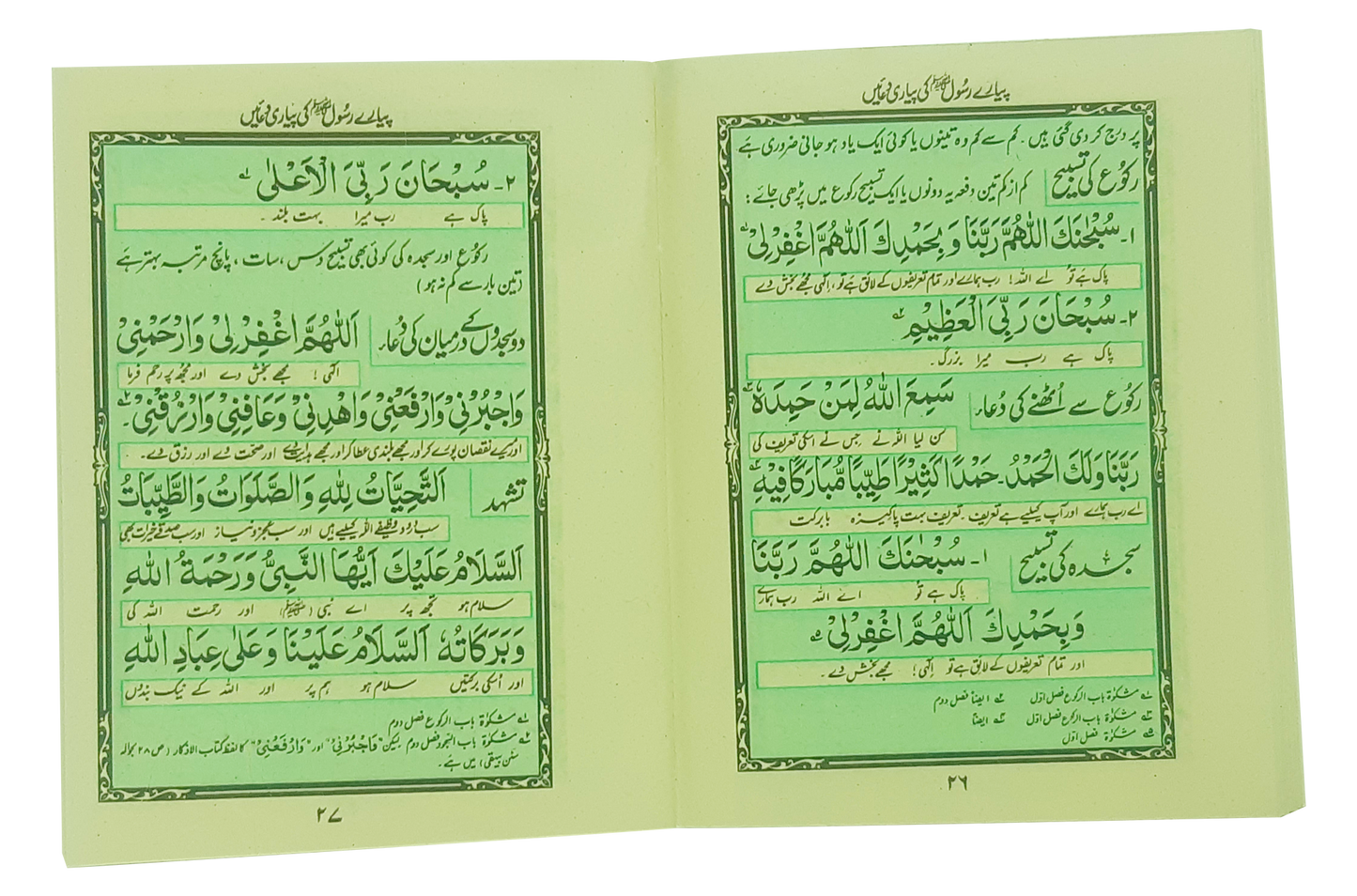 Pyaray Rasool Ki Pyari Duain Pocket Size