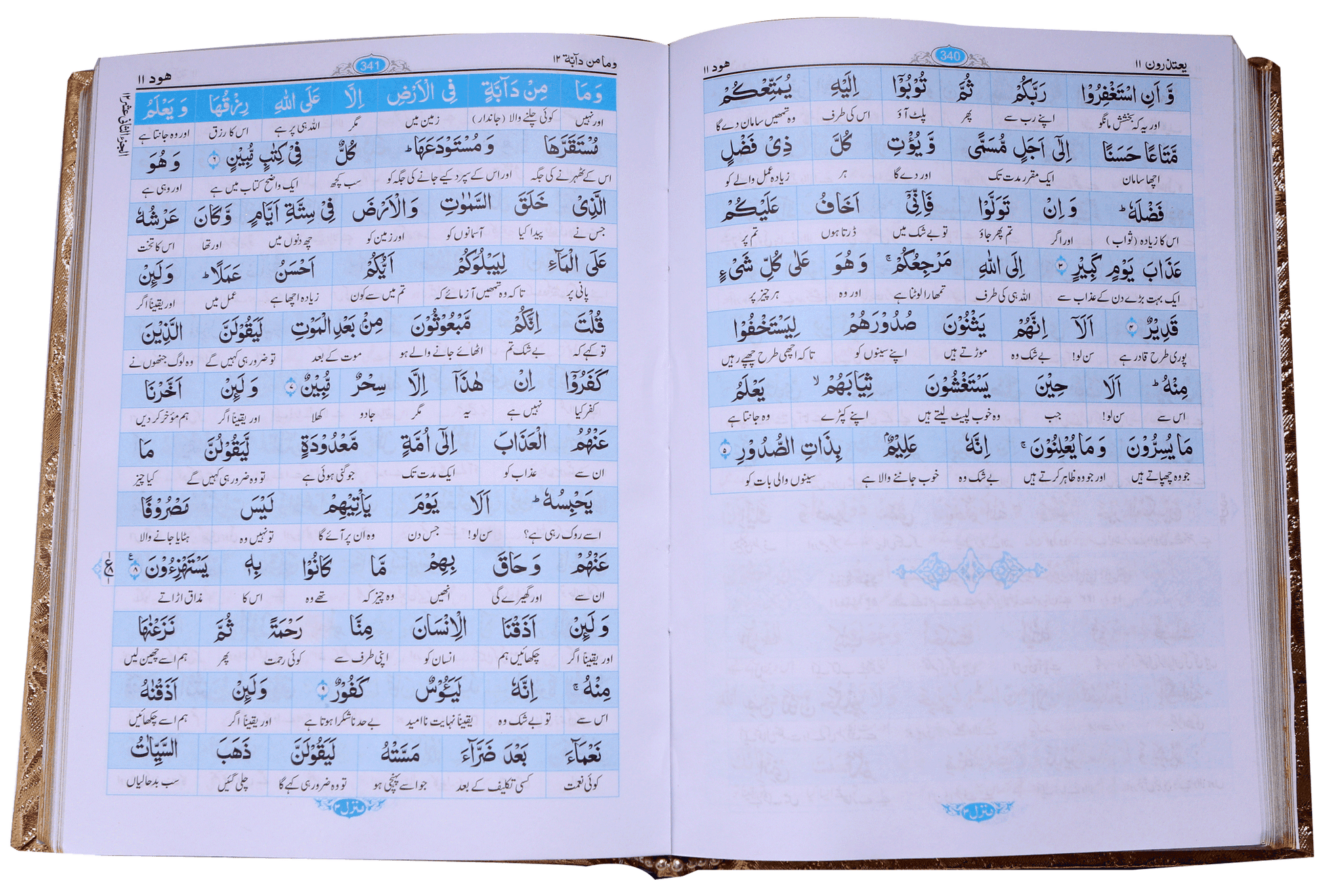 Al Quran Al Kareem Mutarjum (Kaalmi - Medium - Local) - Dar Ul Andlus