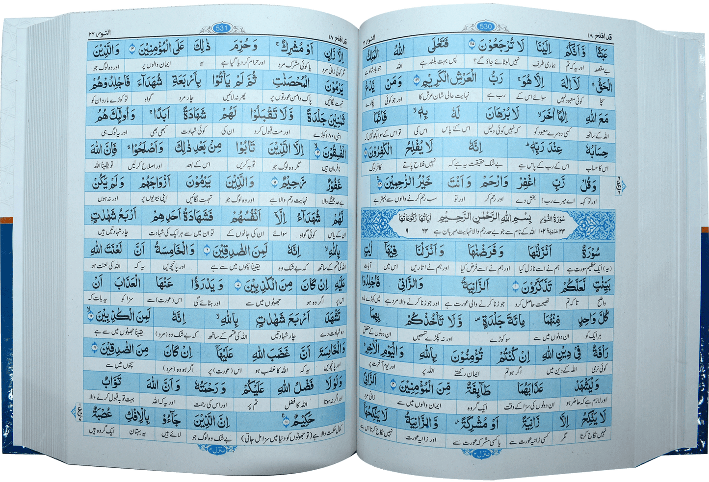 Al Quran Al Kareem Lafzi Tarjuma (local) - Dar Ul Andlus